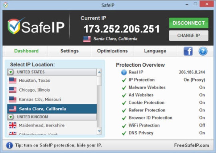 SafeIP 2.0.0.2616