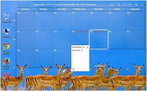 Desktop-Calendar