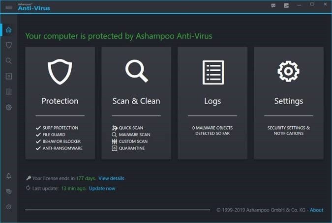 Ashampoo Anti-Virus 2021.3.0