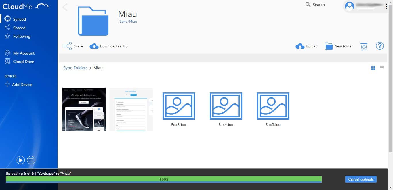 CloudMe for Mac 1.11.4