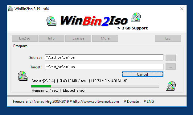 WinBin2Iso 6.06