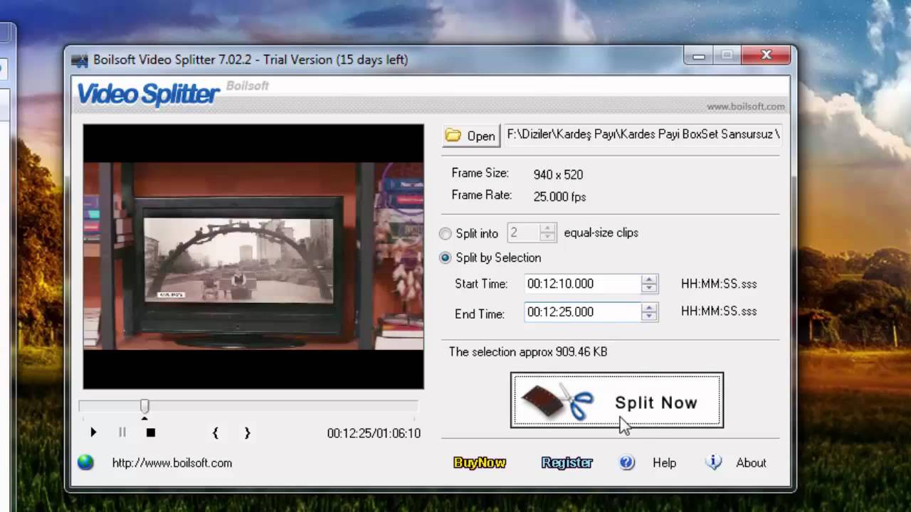 Boilsoft Video Splitter 8.0.2