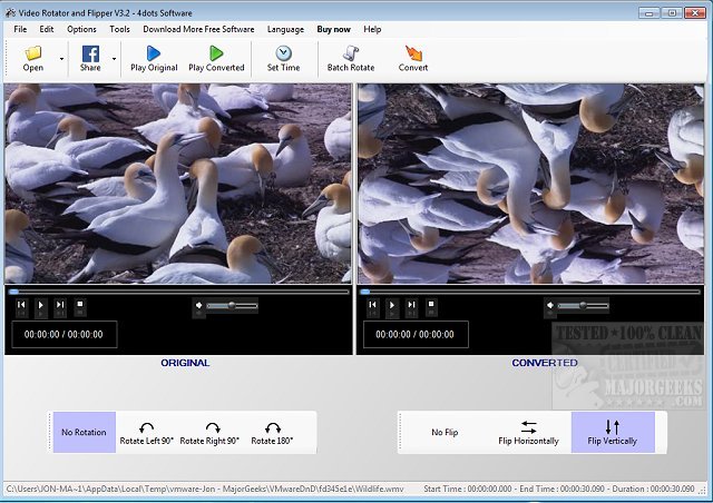 Free Video Flip and Rotate 1.4.60.1024
