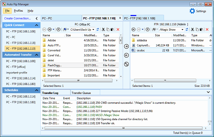Auto FTP Manager 7.22