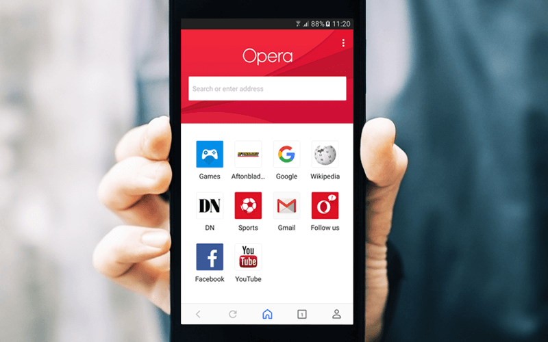 Opera for iPhone