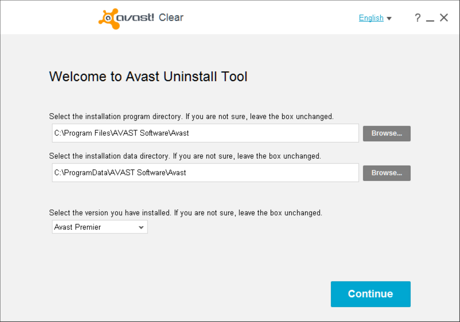 Avast Clear 23.4.8118